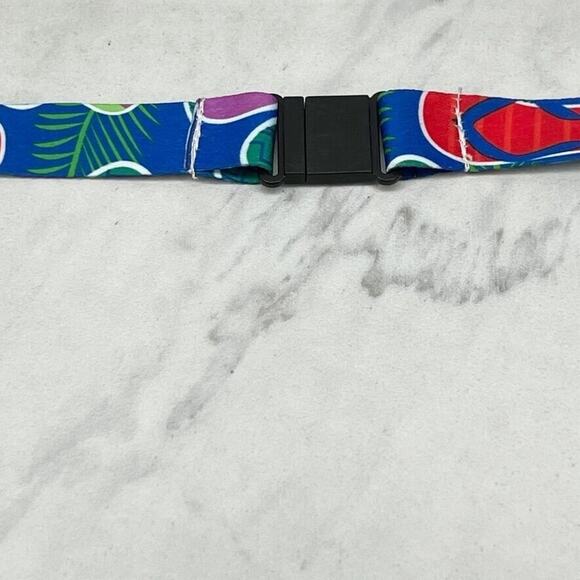 Colorful Flip Flop ID Badge Holder Lanyard Necklace - Picture 3 of 10